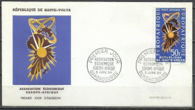 Інші країни Другие страны ^/--/^ Верхняя Вольта 1964 Европа - Африка экономическая ассоциация 1 /--/ м.КПД ^_^^^ Верхня Вольта 1964 Європа - Африка економічна асоціація 1 /--/ м. ККД - фото фото фото
