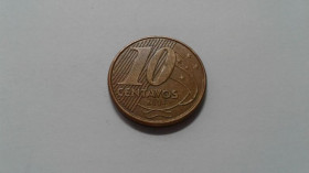 Інше Другое ^/--/^ Бразилия. 10 сентаво. 2004. ^_^^^ Бразилія. 10 вересня. 2004. - фото фото фото