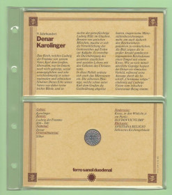 Копії, підробки Копии, подделки ^/--/^ КОПИЯ: Karolinger Denar 806-840 гг от компании &amp;quot;Ferro sanol duodenal&amp;quot; 1988 /--/ г. ^_^^^ Karolinger Denar 806-840 рр. від компанії &amp;quot; Ferro sanol duodenal &amp;quot; 1988 /--/ р. - фото фото фото