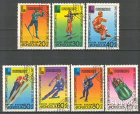 Спорт Спорт ^/--/^ Монголия 1980 спорт Олимпиада США Mi 1271-1277 ^_^^^ Монголія 1980 спорт Олімпіада США Mi 1271-1277 - фото фото фото
