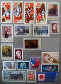 СРСР - СССР - ^/--/^ 1975 г. = НЕГАШЕНЫЕ МАРКИ СССР = 20 марок ^_^^^ 1975 = Негашені марки СРСР = 20 марок - фото фото фото