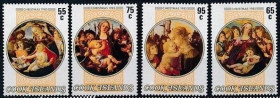 Інше Другое ^/--/^ Острова Кука Живопись Рождество 1985 ^_^^^ Острови Кука Живопис Різдво 1985 - фото фото фото