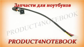 Інші комплектуючі Другие комплектующие ^/--/^ Разъем питания PJ /--/ 913 (Dell: 1310, 1320 series), c кабелем ^_^^^ Роз'єм живлення PJ /--/ 913 (Dell: 1310, 1320 series), c кабелем - фото фото фото