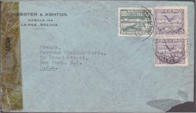 Америка Америка ^/--/^ Болтивия 1943 ВОЕННАЯ ЦЕНЗУРА WWII ЦЕНЗУРИРОВАННОЕ ПИСЬМО ВТОРОЙ МИРОВОЙ ВОЙНЫ ОБЛАТКА ПОЧТА 3 /--/ м ^_^^^ Болтивія 1943 ВІЙСЬКОВОЇ ЦЕНЗУРА WWII ЦЕНЗУРОВАНИЙ ПИСЬМ ДРУГОЇ СВІТОВОЇ ВІЙНИ ОБЛАТКА ПОШТА 3 /--/ М - фото фото фото