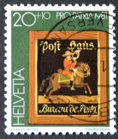 Інше Другое ^/--/^ Швейцария Почтовые Эмблемы 1981 ^_^^^ Швейцарія Поштові Емблеми 1981 - фото фото фото