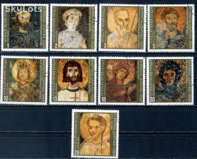 Мистецтво Искусство ^/--/^ Болгария. Церковные фрески  (серия) 1973 г. ^_^^^ Болгарія. Ікони (серія) 1973 - фото фото фото