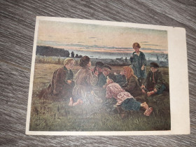 СРСР СССР ^/--/^ Открытка СССР Маковский   1953 /--/ г. ^_^^^ Листівка СРСР Маковський 1953 /--/ р. - фото фото фото