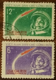 В'єтнам Вьетнам ^/--/^ Вьетнам Первый космический полет Юрия Гагарина 1961 ^_^^^ В'єтнам Перший космічний політ Юрія Гагаріна 1961 - фото фото фото
