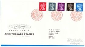 Європа Европа ^/--/^ GB / Великобритания  1990 г - ХМК  - КПД - 2 /--/ а скана - стандарт - ЧЕРНЫЙ ПЕННИ ^_^^^ GB / Велика Британія 1990 р - ХМК - ККД - 2 /--/ а скана - стандарт - Чорний Пенні - фото фото фото