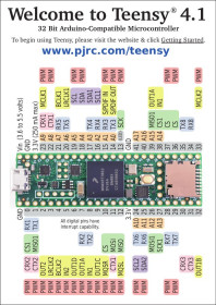 Плати Платы ^/--/^ Мікроконтролер  Teensy 4.1_Lock + Headers ^_^^^ Микроконтроллер Teensy 4. 1_Lock (Headers) - фото фото фото