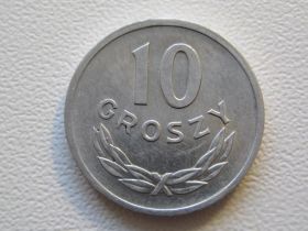 - року - года ^/--/^ Польша 10 грошей 1974 года 33600 ^_^^^ Польща 10 грошей 1974 33600 - фото фото фото