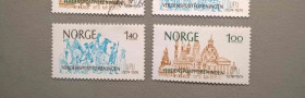 Мистецтво Искусство ^/--/^ Норвегия  Архитектура Костюм 1974 ^_^^^ Норвегія Архітектура Костюм 1974 - фото фото фото