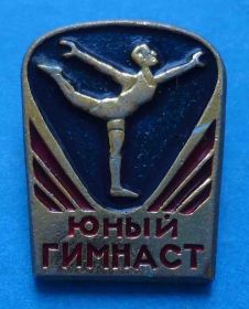 Знаки товариств і організацій Знаки обществ и организаций ^/--/^ Юный гимнаст смотрит вправо юноша ^_^^^ Юний гімнаст дивиться вправо юнак - фото фото фото