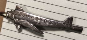 Європа Европа ^/--/^ Німеччина. Рейх. Luftwaffe, Люфтва́ффе. Зажим для краватки. Срібло 925 проби ^_^^^ Германия. Рейх. Luftwaffe, Люфтваффе. Зажим для галстука. Серебро 925 пробы - фото фото фото