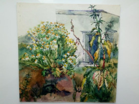 Інше Другое ^/--/^ КАРТИНА 31 см x 31 см. Акварель, бумага, авторская живопись. К. Будник ^_^^^ КАРТИНА 31 см x 31 см. Акварель, папір, авторський живопис. К. Будник - фото фото фото