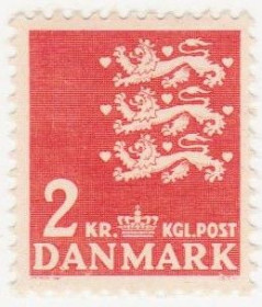 Балтійські країни Балтийские страны ^/--/^ Дания   1946 г. №  295 А * ^_^^^ Данія 1946 р. No 295 А* - фото фото фото