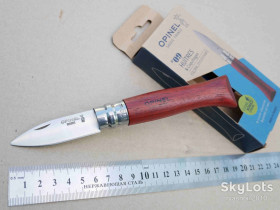 Ножі, мультітули Ножи, мультитулы ^/--/^ Opinel Inox N°09 001616 6.5 /--/ см для устриць, Дерево Бубінга, Sandvik 12 /--/ C /--/ 27, Outdoor, EDC, Virobloc® ^_^^^ Opinel Inox N°09 0016 6.5 /--/ см для устриц, Дерево Бубинга, Sandvik 12 /--/ C /--/ 27, Outdoor, EDC, Virobloc® - фото фото фото