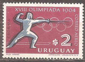 Південна Америка Южная Америка ^/--/^ Уругвай 1965 Sc.C /--/ 278 used ^_^^^ 1965 Sc.C /--/ 278 used - фото фото фото