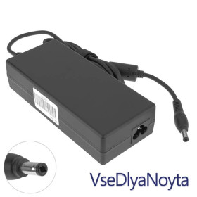 Адаптери живлення Адаптеры питания ^/--/^ Блок питания для ноутбука TOSHIBA 19 /--/ V, 6.3 /--/ A, 120 /--/ W, 5.5*2.5 /--/ мм,  прямой разъём, black (без кабеля!) ^_^^^ Блок живлення для ноутбука TOSHIBA 19 /--/ V, 6.3 /--/ A, 120 /--/ W, 5.5*2.5 /--/ мм, прямий роз'єм, black (без кабелю!) - фото фото фото