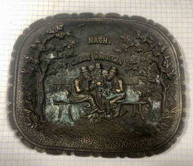 Статуетки, Скульптури, Фігурки, Фарфор Статуэтки, Скульптуры, Фигурки, Фарфор ^/--/^ Три Євреї. Бронзова пластина ^_^^^ Три Евреи. Бронзовая пластина - фото фото фото