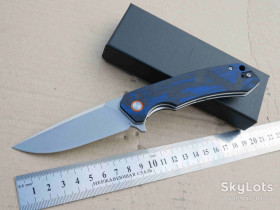 Ножі, мультітули Ножи, мультитулы ^/--/^ HWZBBEN J /--/ 146, D /--/ 2 Stonewash, Сarbon Black-Blue, Tactical, Flipper, підшипник, EDC, Outdoor, Liner Lock ^_^^^ HWZBBEN J /--/ 146, D /--/ 2 Stonewash, Сarbon Black-Blue, Tactical, Flipper, подшипник, EDC, Outdoor, Liner Lock - фото фото фото