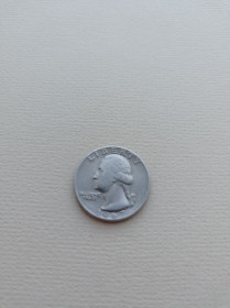 Обігові Обиходные ^/--/^ Монета 1/4 чверть доллара США 1967 рік Very Fine  (VF) ^_^^^ Монета 1/4 четверть доллара США 1967 год Very Fine (VF) - фото фото фото