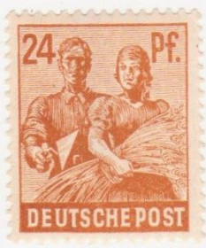 Інше Другое ^/--/^ Германия      ( Союзническая оккупационная зона) 1947 г. №  36 * ^_^^^ Німеччина (Союзницька окупаційна зона) 1947 р. No 36* - фото фото фото