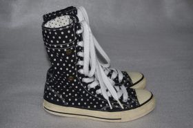 Кеди Кеды ^/--/^ Кеды брендовые высокие BIG TRAMP SHOES and BOOT в горошек ^_^^^ BIG TRAMP SHOES and BOOT в горошок - фото фото фото