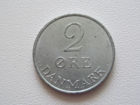 Данія Дания ^/--/^ Дания 2 эре 1970 года #8244 ^_^^^ Данія 2 ери 1970 року #8244 - фото фото фото