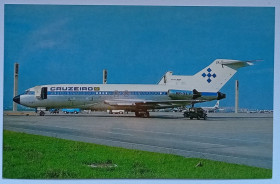 Іноземні Иностранные ^/--/^ Открытка Самолет Boeing 727-30 /--/ C Cruzeiro ^_^^^ Літак Boeing 727-30 /--/ C Cruzeiro - фото фото фото