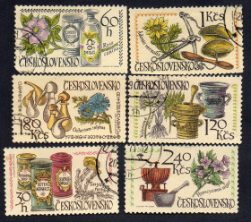 Чехословаччина Чехословакия ^/--/^ Чехословаччина 1971 - Конгрес історії фармації  (Г) повна серія ^_^^^ Чехословакия 1971 — Конгресс истории фармации (Г) полная серия - фото фото фото