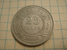 Австралія і Океанія Австралия и Океания ^/--/^ 25 /--/ цент 2003 Беліз ^_^^^ 25 /--/ цент 2003 Белиз - фото фото фото