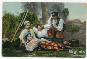 Україна Украина ^/--/^ Листовна картка &amp;quot;Спочивок&amp;quot; 1917 р. Україна. ^_^^^ Листовная карточка &amp;quot; Почивок &amp;quot; 1917 г. Украина. - фото фото фото