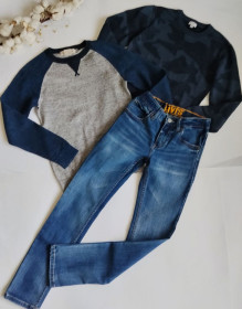 Светри, блузки Свитера, водолазки ^/--/^ Светр В&amp;apos;язка. H&amp;M/Ovs. Котон. 9/10 років. Ріст 134/140 см ^_^^^ Светр В&amp;apos;язка. H&M/Ovs. Котон. 9/10 лет. Рост 134/140 см - фото фото фото