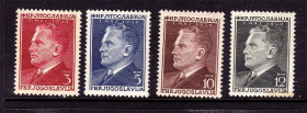 Балканський півострів Балканский полуостров ^/--/^ Югославия  1950 г MH - личности Тито ^_^^^ Югославія 1950 MH - особистості Тіто - фото фото фото