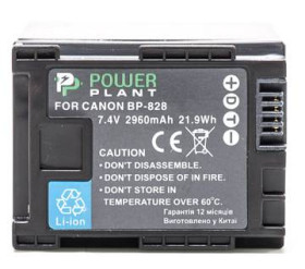 Акумулятори Аккумуляторы ^/--/^ Акумулятор PowerPlant Canon BP-828 Chip 2960 /--/ mAh ^_^^^ PowerPlant Canon BP-828 Chip 2960 /--/ mAh - фото фото фото