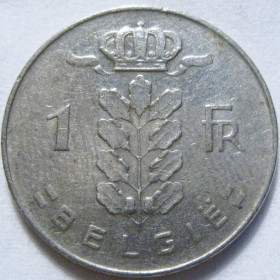 Бельгія Бельгия ^/--/^ Бельгія 1 франк 1970 року BELGIË #6 /--/ П /--/ 1642 ^_^^^ Бельгия 1 франк 1970 года BELGIË #6 /--/ П /--/ 1642 - фото фото фото