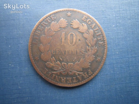 Франція Франция ^/--/^ Монета 10 сантимов Франция 1890 А Париж ^_^^^ Монета 10 сантимів Франція 1890 А Париж - фото фото фото
