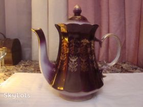 Кухонне начиння, посуд, столове срібло Кухонная утварь, посуда, столовое серебро ^/--/^ ШИКАРНЫЙ БОЛЬШОЙ ЧАЙНИК ФАРФОР СССР КОРОСТЕНЬ НОВЫЙ !!! ^_^^^ ШИКАРНИЙ БІЛЬШИЙ ЧАЙНИК ФАРФОР СРСР КОРОСТЕНЬ НОВИЙ!!! - фото фото фото