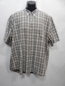 Сорочки Рубашки ^/--/^ Мужская рубашка с коротким рукавом Eddie Bauer р.56-58 075 /--/ ДРБУ БАТАЛ (только в 1 размере, только 1 ш ^_^^^ Чоловіча сорочка з коротким рукавом Eddie Bauer р.56-58 075 /--/ ДРБУ БАТАЛ (тільки в 1 розмірі, тільки 1 ш - фото фото фото