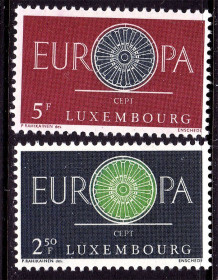 Малі Держави Європи Малые Государства Европы ^/--/^ Люксембург  1960 г  MNH -  EUROPA CEPT - ^_^^^ Люксембург 1960 MNH - EUROPA CEPT - фото фото фото