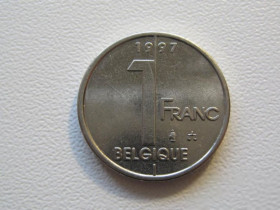 Бельгія Бельгия ^/--/^ Бельгия 1 франк 1997 года BELGIQUE 33082 ^_^^^ Бельгія 1 франк 1997 року BELGIQUE 33082 - фото фото фото