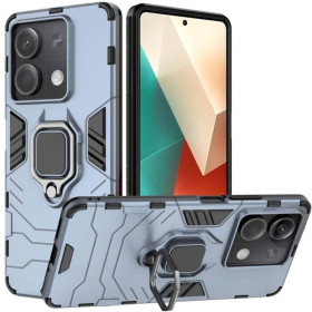 Чохли, бампера Чехлы, бампера ^/--/^ Чохол Fiji Ring для Xiaomi Redmi Note 13 5 /--/ G броньований бампер з кільцем підставкою темно-синій ^_^^^ Чехол Fiji Ring для Xiaomi Redmi Note 13 5 /--/ G бронирован бампер с кольцом подставкой темно-синий - фото фото фото