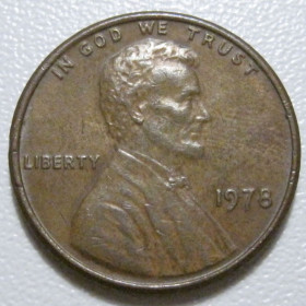 Обігові Обиходные ^/--/^ США 1 цент 1978 року #40049 ^_^^^ США 1 цент 1978 года #40049 - фото фото фото