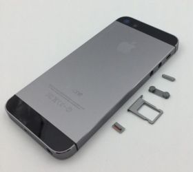 Корпуса на iPhone Корпуса на iPhone ^/--/^ Задняя крышка / Корпус iPhone 5 /--/ S space gray ^_^^^ Корпус iPhone 5 /--/ S space gray - фото фото фото