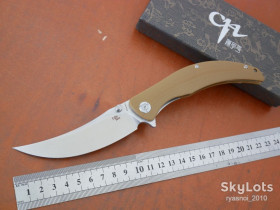 Ножі, мультітули Ножи, мультитулы ^/--/^ CH Sultan-G /--/ 10 Brown, D /--/ 2 Satin, Ceramic Ball Bearing, Outdoor, Tactical, EDC, Liner Lock, Люкс! ^_^^^ CH Sultan-G /--/ 10 Desert, D /--/ 2 Satin finish, Ceramic Ball Bearing, Outdoor, Tactical, EDC, Liner Lock, Люкс! - фото фото фото