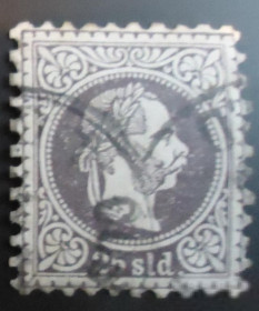Австрія Австрия ^/--/^ Австрия  1876-83 г. № 6 A гашеная ^_^^^ Австрія 1876-83 р. No 6 A гашена - фото фото фото