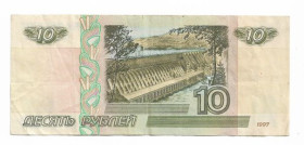 Росія після  Россия после  ^/--/^ 10 рублей 1997 без модификации тип серии хх. Первый выпуск 1-го выпуска. ^_^^^ 10 рублів 1997 без модифікації тип серії ххх. Перший випуск першого випуску. - фото фото фото