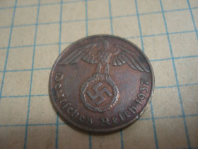 Германія (-) Германия (-) ^/--/^ 1 /--/ пф 1937 /--/ f Німеччина ^_^^^ 1 /--/ пф 1937 /--/ f Германия - фото фото фото