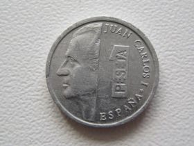 Іспанія Испания ^/--/^ Испания 1 песета 1994 года 22548 ^_^^^ Іспанія 1 песета 1994 року 22548 - фото фото фото